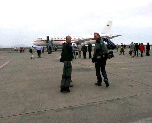 DW TV Doku Peru Kolumbien, Journalistendelegation der Bundesregierung